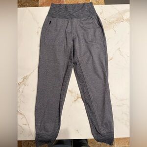 Athleta Venice Jogger Gray Athleisure Zip Pocket Pants | XXS | NWOT